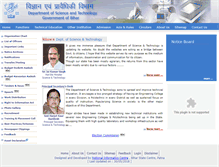 Tablet Screenshot of dstbihar.gov.in